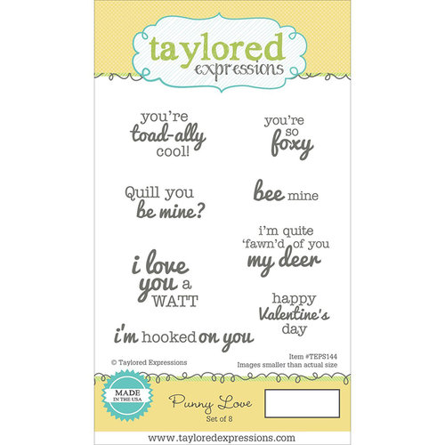 Taylored Expressions - Cling Stamp - Punny Love