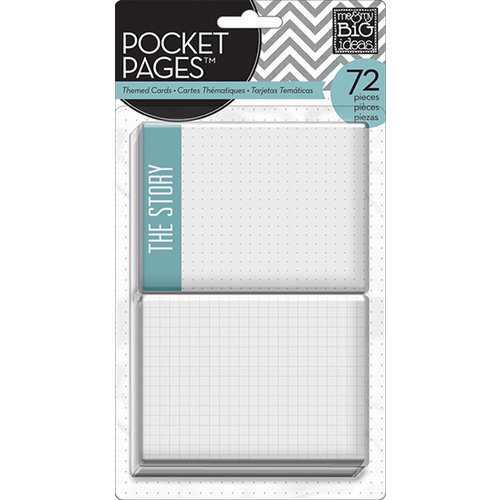 Me and My Big Ideas - Pocket Pages - Themed Cards - 3 x 4 - Journaling
