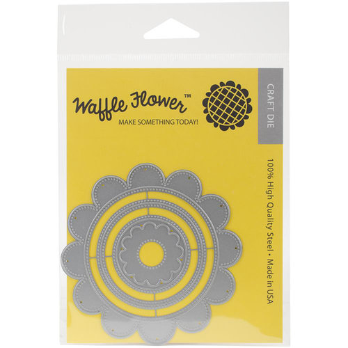Waffle Flower Crafts - Craft Die - Flower Circles