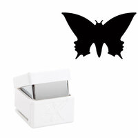 DoCrafts - Xcut - Small Palm Punch - Pointed Butterfly - .375 Inch