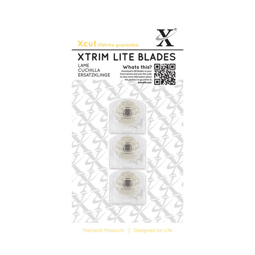 DoCrafts - Xcut - Xtrim Lite Replacement Blades - Straight, Wave and Perforated