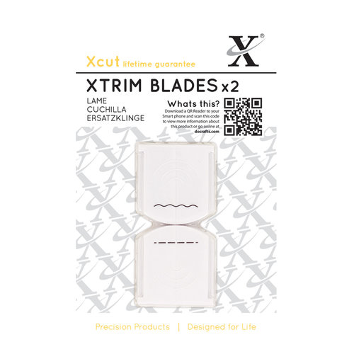 DoCrafts - Xcut - Xtrim Replacement Blades - Perforated and Wave