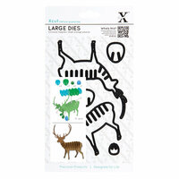 DoCrafts - Xcut - Decorative Dies - Large - Christmas In The Country Stag