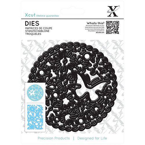 Docrafts - Xcut - Dies - Floral Cluster Circle