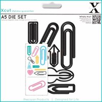 Docrafts - Xcut - Decorative Dies Large - Paper Clips