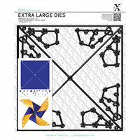 Docrafts - Xcut - Decorative Dies Extra Large - Large Straight Pinwheel