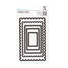 DoCrafts - Xcut - Nesting Dies - Large - Scalloped Rectangle