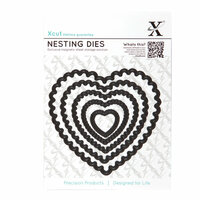 DoCrafts - Xcut - Nesting Dies - Scalloped Heart