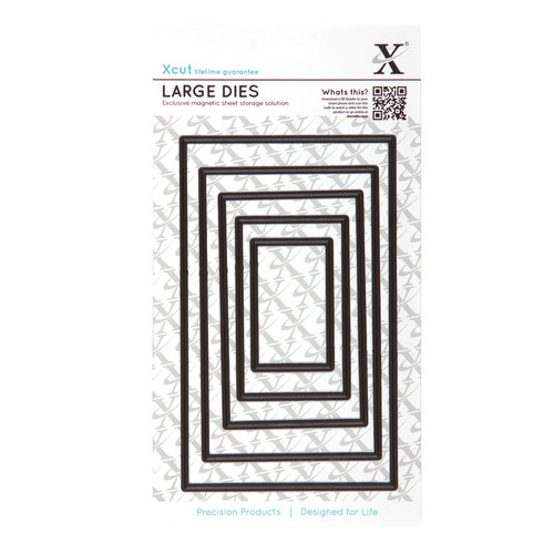 DoCrafts - Xcut - Nesting Dies - Large - Rectangle