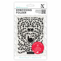 DoCrafts - Xcut Universal A6 Embossing Folder - 12 Days Of Christmas Tree