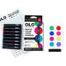 OLO - Brush Collection - 8 Color Marker Set - Vibrant