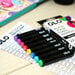 OLO - Brush Collection - 8 Color Marker Set - Vibrant