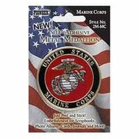 Pioneer - Self Adhesive Metal Medallion - Marines