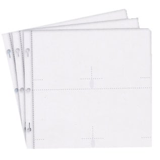 12 x 12 White Scrapbook Refill Pages by Recollections™, 60