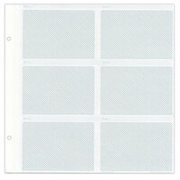 Pioneer - Le Memo Photo Albums Refill Pages - Holds Six 4 x 6 Inch Photo Pockets Per Page - 5 Pack