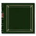 Pioneer - 2-Up Bonded Leather Album 3 Ring - 200 Pockets - Hunter Green
