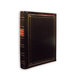 Pioneer - 3-Up Bonded Leather Album 3 Ring - 204 Pockets - Black