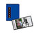 Pioneer - 36 4x6 Inch Photo Pockets - Brag Metal Button Sewn Album - Blue