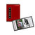 Pioneer - 36 4x6 Inch Photo Pockets - Brag Metal Button Sewn Album - Red