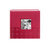 Pioneer - 2 Up Album - 200 4x6 Inch Photo Pockets - Embossed Leatherette Frame - Circles - Dark Pink