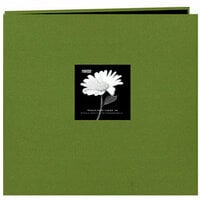 Pioneer - EZ Load Memory Album - 12 x 12 - 20 Top Loading Pages - Natural Color Fabric Frame - Herbal Green