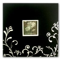  12x12 Three Ring Album - Black and White Stripe