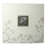 Pioneer EZ Load Memory Album 12 x 12 20 Top Loading Scroll Frame Fabric Ivory