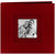 Pioneer - EZ Load Memory Album - 12 x 12 - 20 Top Loading Pages - Embossed Leatherette Script Frame - Red