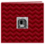 Pioneer - 12 x 12 Embossed Leatherette Memory Book - Chevron - Red