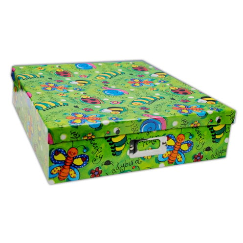 Pioneer - 12 x 12 Scrapbooking Storage Box - Bugs