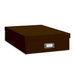 Pioneer - 12" x 12" Scrapbooking Storage Box - Dark Brown