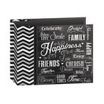 Pioneer - 12 x 12 - 3 Ring Album - Chalkboard Print - Happiness