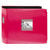 Pioneer - D-Ring Binder - 12 x 12 Sewn Leatherette Cover with Metal Corners - Bright Pink