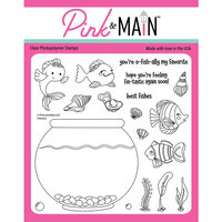 Pink and Main - Clear Photopolymer Stamps - Fintastic