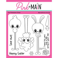 Pink and Main - Clear Photopolymer Stamps - Love Ewe