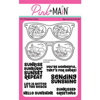 Pink and Main - Clear Photopolymer Stamps - Sunkissed