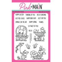 Pink and Main - Clear Photopolymer Stamps - Spring Snow Globe Scenes