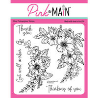 Pink and Main - Clear Photopolymer Stamps - Floral Sprays
