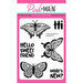 Pink and Main - Clear Photopolymer Stamps - Butterfly Trio