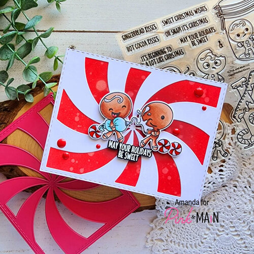 Gingerbread Kisses Clear Stamps