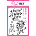 Pink and Main - Clear Photopolymer Stamps - Happy New Year