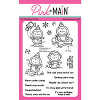 Pink and Main - Clear Photopolymer Stamps - Snow One Like You