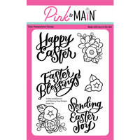 Pink and Main - Clear Photopolymer Stamps - Easter Joy