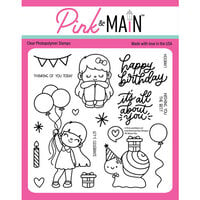 Pink and Main - Clear Photopolymer Stamps - All About You
