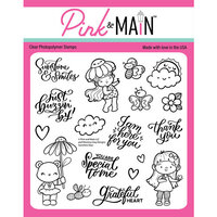 Pink and Main - Clear Photopolymer Stamps - Sunshine Days