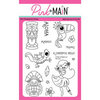 Pink and Main - Clear Photopolymer Stamps - Tiki Time
