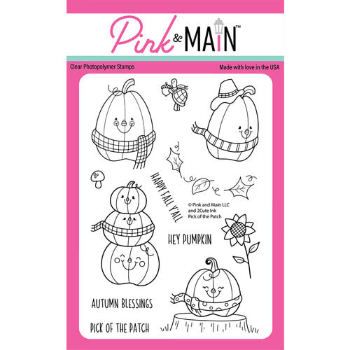 Pink and Main - Clear Photopolymer Stamps - Pick of the Patch