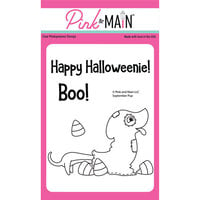 Pink and Main - Clear Photopolymer Stamps - September Pup