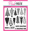 Pink and Main - Clear Photopolymer Stamps - O Christmas Tree