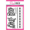 Pink And Main - Clear Photopolymer Stamps - Sew Loved